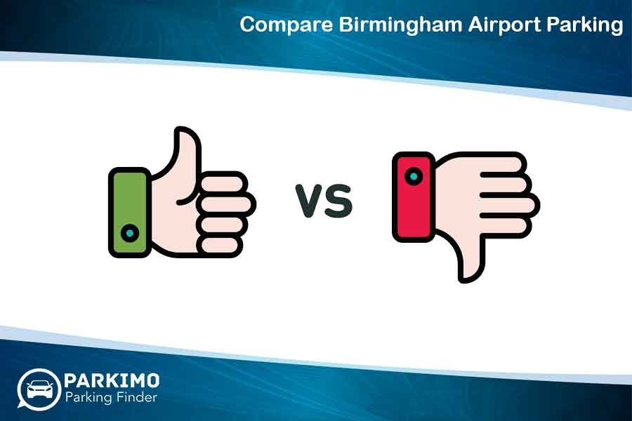 compare birmingham airport parking